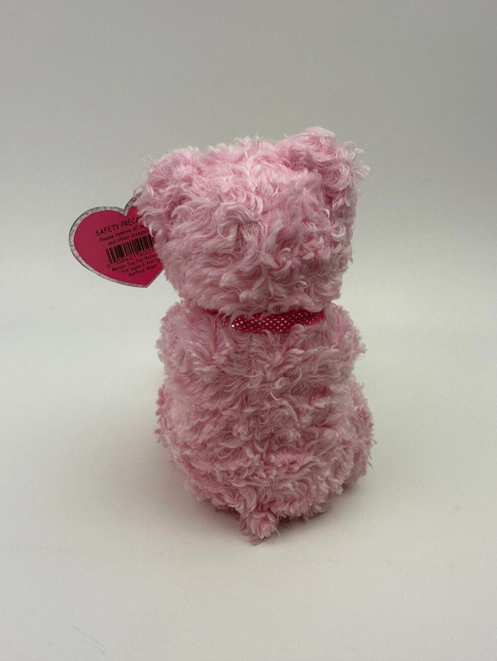 Ty Beanie Baby “Radiance” the Pink Bear Holding Flowers (7 inch) - Picture 4 of 4